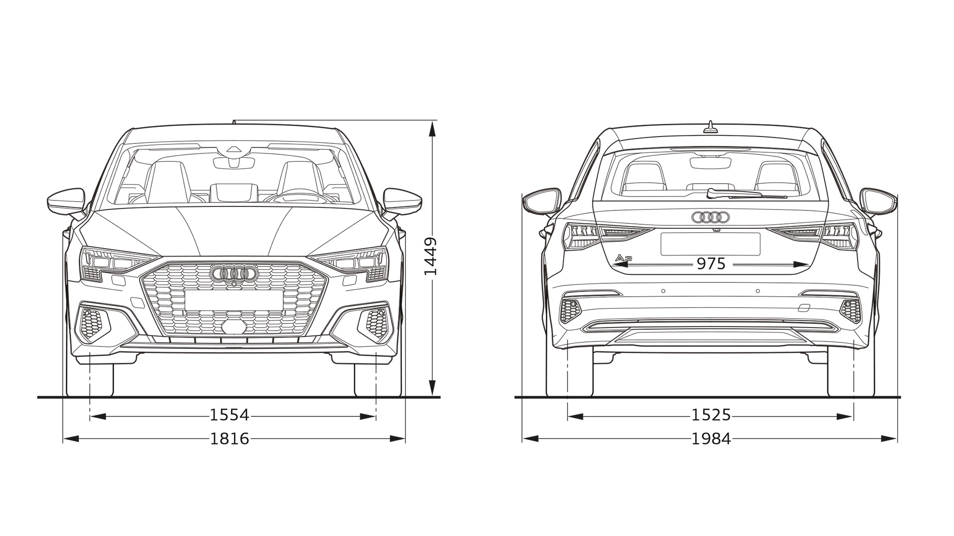 layer dimensions gt A3 Sportback gt A3 gt Audi Malta